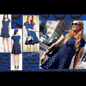 Diane Von Furstenberg Acorn Moon Jaquard dress